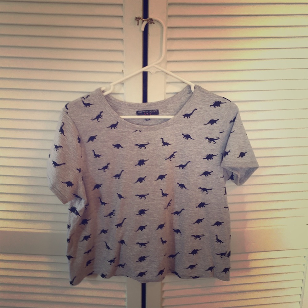 Love Peace & Lazy Days Dinosaur T-shirt